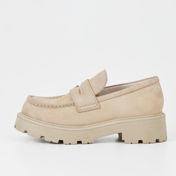 Anthropologie Vagabond Cosmo 2.0 Loafer in Beige/Sand NWOT JB - Picture 5 of 11